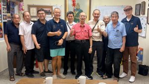 马来西亚徐余涂佘同宗会会长和财政访问本会